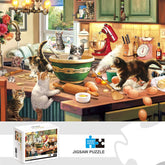 1000 Teile Puzzle - Segelschiffe
